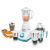 Russell Hobbs Livia750 (750 Watt) Full Copper Motor Mixer Grinder with 3 Stainless Steel Jar + 1 Juicer Jar (White)